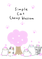 simple Cat Cherry blossom