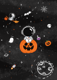 The Little Astronaut and Halloween
