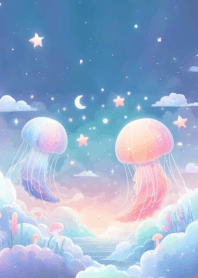 แมงกระพรุนน่ารัก สวยงาม n.8