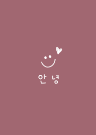 やっぱり韓国が好き。くすみピンク。