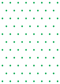 Polka dots mizutama(JP)greenwhite