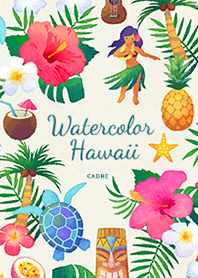 Watercolor Hawaii