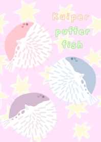 Kuiper puffer fish - pastel