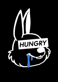 HUNGRY RABBIT -BLACK- THEME 20