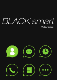 BLACK smart Yellow green