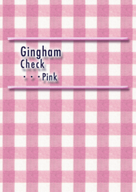 Gingham Check ...Pink
