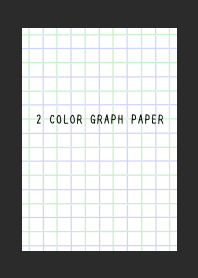 2 COLOR GRAPH PAPER/GR&PUR/CHARCOAL GREY