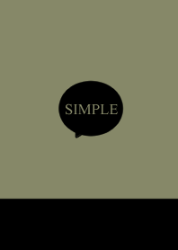 Khaki and black. A stylish two-tone.