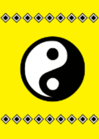 Yin Yang yellow