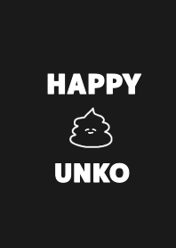 HAPPY_UNKO (黒白)
