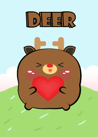 Cute Chubby Deer  Theme