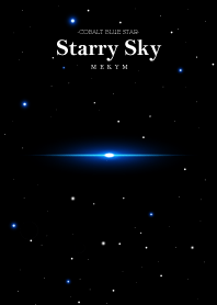 Starry Sky -COBALT BLUE STAR-
