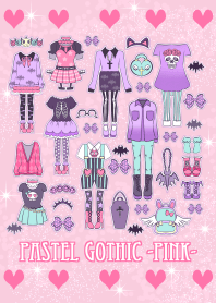 Pastel Gothic -Pink-