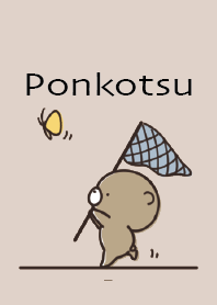 Beige : Spring bear Ponkotsu 2
