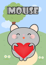 Love Emotions Grey Mouse Theme