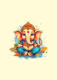 Ganesha, the deity who tells the story