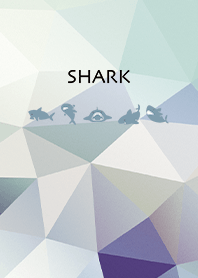 Beige Blue : Shark Shark