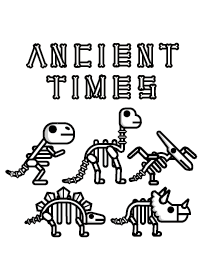 ANCIENT TIMESSSSS(BONE)#White