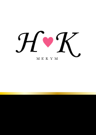 LOVE INITIAL-H&K イニシャル 16