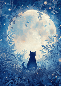 Moon-Gazing Kitty_1-4