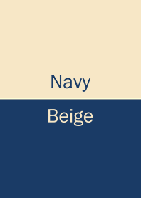 Navy & Beige Simple design