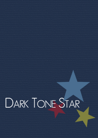 DARK TONE STAR*navy