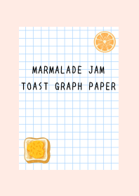 MARMALADE JAM TOAST GRAPH PAPER/LIGHT PI