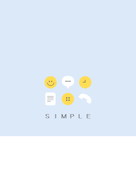 シンプル（white blue)V.239 #pop