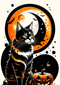 halloween cat 1d31Ea