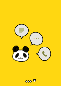 panda&Simple yellow