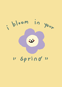 i bloom in your spring