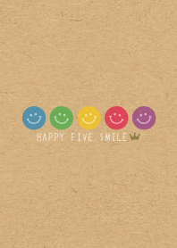 -HAPPY FIVE SMILE- CROWN 26
