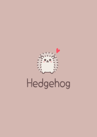Hedgehog3 *Dullness Pink*