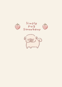 Pug Strawberry Beige.