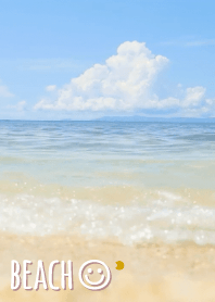 海濱 月亮<粉色的>