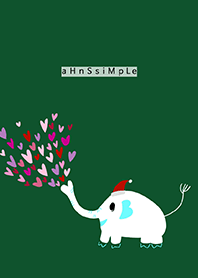 ahns simple_christmas_elephant_left