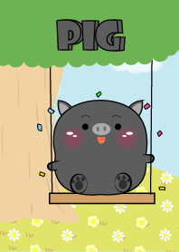 Enjoy Black Pig Theme