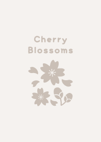 Cherry Blossoms13<Beige>