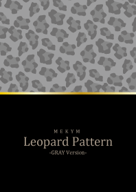 Leopard Pattern BLACK GRAY 27