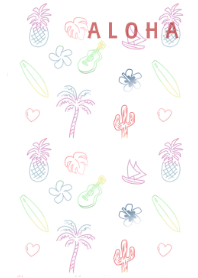 運気アップ虹色ALOHA***
