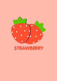 Simple Red Strawberry Theme