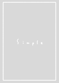 Simple //gray white