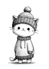 Heart-Warming Feline