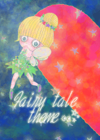 Fairy tale pair theme.Girl