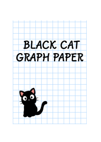 BLACK CAT GRAPH PAPER-WHITEj