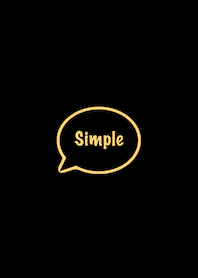 The Simple Speech bubble No,1-B22