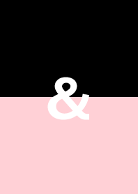 ピンク&ブラック