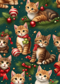 Kucing Natal Datang!4