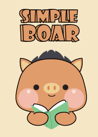 Simple Cutie Boar  Theme
