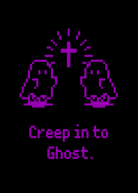 Sheet Ghost Creep in Ghost - B& Purple 4